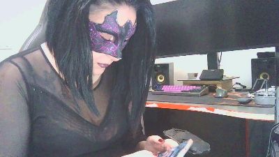 LaDamaNeraOF webcam model stream image