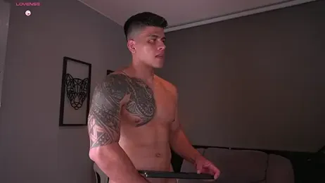 tyler_muscle1 webcam model stream image