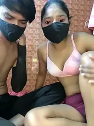 Antique-stickchart-couple webcam model stream image