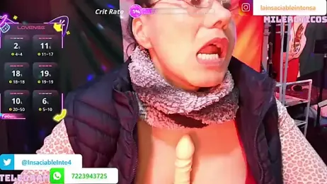 LaInsaciableIntensa webcam model stream image