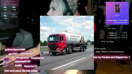 Lisaonthemoon stripchat stream image